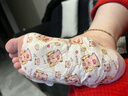 潔朗尼艾草蒸汽暖足貼穿戴式加長(cháng)升級版全覆蓋暖腳貼自發(fā)熱腳套暖寶寶貼 曬單實(shí)拍圖