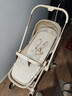 優(yōu)樂(lè )博（ULOP）推桿換向嬰兒推車(chē)可坐可躺0-3歲用輕便一鍵折疊雙向高景觀(guān)嬰兒車(chē) 新生兒嬰兒車(chē)雙向可躺嬰幼兒寶寶推車(chē) 手把換向+四輪萬(wàn)向+雙向可坐可躺 曬單實(shí)拍圖