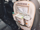 范爺家汽車(chē)座椅收納袋多功能車(chē)載掛式垃圾桶車(chē)用后排椅背置物袋防踢墊 曬單實(shí)拍圖