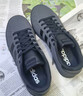 adidas DAILY 4.0復古百搭休閑帆布鞋男女阿迪達斯官方輕運動(dòng) 黑色/碳黑   39 曬單實(shí)拍圖