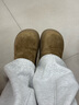 云醍桃語(yǔ)特賣(mài)冬季新款加絨保暖短筒雪地靴時(shí)尚百搭顯高顯瘦洋氣減齡勃肯鞋 卡其色 加絨 36 曬單實(shí)拍圖