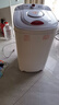 志高【熱銷(xiāo)Top1】脫水機單甩干脫水機干桶甩干機小型迷你家用甩干桶出租房宿舍大容量脫水桶烘干 9.8KG帶烘干【不銹鋼內桶加藍光】質(zhì)保三年 波輪 曬單實(shí)拍圖
