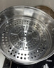 蘇泊爾SUPOR 蒸鍋真味鮮不銹鋼雙層復底28cm蒸魚(yú)鍋湯鍋蒸籠EZ28BS05 曬單實(shí)拍圖