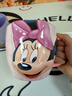 Disney迪士尼正版水杯高顏值陶瓷杯大容量馬克杯耐高溫女生兒童牛奶杯子 黛絲【浮雕馬克杯】 曬單實(shí)拍圖