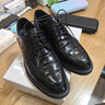 星期六男鞋頭層羊皮男士手抓紋皮鞋子商務(wù)休閑皮鞋男鞋 黑色 42  曬單實(shí)拍圖