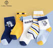 棉十三兒童襪子男童100%純棉抗菌中大童男孩卡通寶寶襪青少年中筒秋冬季 曬單實(shí)拍圖