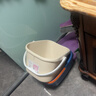 茶花（CHAHUA）泡腳桶過(guò)小腿塑料家用足浴盆按摩加厚高泡腳盆洗腳盆加深腳盆 泡腳桶#-米色1個(gè)#內置按摩凸點(diǎn) 曬單實(shí)拍圖