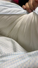 睡眠英雄（SleepHero）不怕頭油大白枕 40支全棉A類(lèi)防螨抗菌頸椎深睡枕家用成人枕頭枕芯 曬單實(shí)拍圖