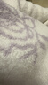 安莉芳玫瑰衣宋軼同款半邊絨睡衣女士秋冬家居服套裝 淡紫色LIL M 曬單實(shí)拍圖