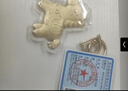 極護時(shí)刻馬上有錢(qián)鑰匙扣小馬掛件馬年吉祥物本命年禮物黃金20mg帶證書(shū)禮盒 曬單實(shí)拍圖