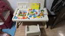兒童多功能學(xué)習桌書(shū)桌可升降繪畫(huà)桌游戲桌積木椅 學(xué)習桌+糖果椅 曬單實(shí)拍圖