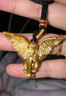 曼卡龍黃金吊墜愛(ài)河守望小天使足金掛墜計價(jià)5D足金百搭新年禮物送女友 愛(ài)河守望小天使-足金-送蛇骨鏈 4.33g 曬單實(shí)拍圖
