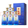 紅星二鍋頭 藍盒12 清香型白酒 43度 500ml*6瓶 整箱裝 純糧 年貨送禮 曬單實(shí)拍圖