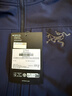 ARC'TERYX始祖鳥(niǎo) GAMMA MX HOODY 防風(fēng) 男子 軟殼夾克 BLACK SAPPHIRE II/藍黑色 L 曬單實(shí)拍圖