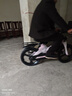 361°兒童自行車(chē)3-6-8歲雙碟剎寶寶腳踏車(chē)男女小孩輔助輪單車(chē)18寸粉色 曬單實(shí)拍圖