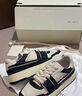 FOOT INDUSTRY 足下工業(yè)「品牌經(jīng)典」90s滑板鞋運動(dòng)休閑復古訓練板鞋男女百搭 黑色/米白 41 曬單實(shí)拍圖