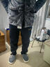 菲世登【兩件裝】秋冬褲子男款天絲男士休閑褲直筒寬松闊腿運動(dòng)加絨男褲 【單件】摩登灰加絨 XL 【推薦體重130-160斤】 曬單實(shí)拍圖