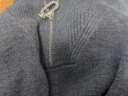 奢汐（Srcr）【含羊毛】短款翻領(lǐng)毛衣女外穿秋冬裝厚款針織打底衫 曬單實(shí)拍圖