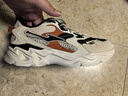 鴻星爾克2026新款秋冬皮面防水防滑減震跑步鞋復古休閑男鞋加絨保暖運動(dòng)鞋 2004蛋奶灰/正黑（網(wǎng)面款） 【新年款】 43 【退換無(wú)憂(yōu)】 曬單實(shí)拍圖