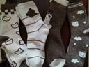 北極絨羊毛襪子女秋冬季加絨加厚保暖雪地羊絨襪中長(cháng)筒地板毛圈棉襪 曬單實(shí)拍圖