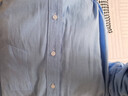紅蜻蜓（RED DRAGONFLY）襯衫男長(cháng)袖中青年通勤棉質(zhì)牛津紡順滑百搭打底男裝襯衣 灰色4XL 曬單實(shí)拍圖