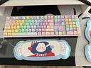 AKKO MG108B彩糖貓貓機械鍵盤(pán) 鋼琴軸 三模RGB熱插拔 MAO熱升華 電腦筆記本客制化鍵盤(pán) 曬單實(shí)拍圖