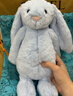 Jellycat害羞藍色邦尼兔柔軟動(dòng)物毛絨玩具公仔玩偶送禮娃娃生日情人節禮物 害羞藍色邦尼兔 Medium 曬單實(shí)拍圖