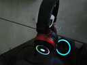竹林?zhù)B朱雀ZG3電競游戲頭戴式耳機四模7.1藍牙無(wú)線(xiàn)2.4G電腦手游帶麥驅動(dòng)音效邊充邊用fps三角洲 黑紅色 曬單實(shí)拍圖