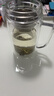 富光雙層玻璃杯支持團購定制泡茶杯辦公杯帶把 大容量男女水杯子580ML 曬單實(shí)拍圖