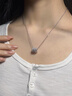 APM Monaco多圈小蠻腰銀項鏈頸鎖骨毛衣鏈吊墜時(shí)尚送女友毛衣鏈禮物925銀 曬單實(shí)拍圖