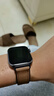 添賦適用華為Watch Fit3手表表帶硅膠真皮瘋馬紋FIT4/4PRO智能運動(dòng)手環(huán)腕帶watchfit3/2替換二三代表帶 深咖色【瘋馬紋真皮表帶】 華為手表 Fit4/4pro+黑色連接器20mm 曬單實(shí)拍圖