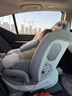 紐可萊 NEWCIRI兒童安全座椅汽車(chē)用0-6-12歲 i-Size認證 嬰兒寶寶車(chē)載可坐可躺 皓月灰【2.0 嬰兒專(zhuān)用通風(fēng)版】（空氣坐墊+植物天絲） 曬單實(shí)拍圖