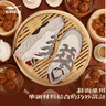 鴻星爾克（ERKE）紅糖饅頭板鞋男鞋2026年新款情侶鞋子厚底增高鞋休閑運動(dòng)鞋 微晶白/蒼野灰 42 曬單實(shí)拍圖