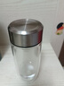 胖東來(lái)德國品質(zhì)雙層中空鋼化玻璃杯摔不爛的保溫水杯茶水分離男士24同款 280ML鋼本色【弧度杯身雙層加厚 曬單實(shí)拍圖