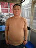 皮爾卡丹100%精紡純羊毛衫男士可機洗冬季中領(lǐng)毛衣高端全羊毛保暖打底衫男 淺棕 【100%羊毛】 XL 175 曬單實(shí)拍圖