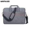 WOMT無(wú)墨筆記本電腦包手提13/14英寸適用蘋(píng)果聯(lián)想thinkpad小新air華為matebook華碩戴爾微軟小米男女 曬單實(shí)拍圖