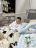 貝肽斯嬰兒睡袋純棉恒溫兒童分腿睡袋嬰幼兒防踢被睡衣秋冬中厚 奇境S 曬單實(shí)拍圖