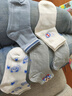棉奇熊男童襪子夏天薄款兒童純棉寶寶夏季棉襪大童超薄絲襪網(wǎng)眼短襪5雙 F127-卡絲大網(wǎng)眼- 5雙 1-3歲 -腳長(cháng)11-13CM 鞋碼16-19 曬單實(shí)拍圖