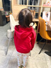 蓋璞男女幼童2025秋季新款抓絨logo連帽衛衣外套兒童裝美版723271 曬單實(shí)拍圖