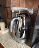 SMEG/斯麥格復古電熱水壺KLF04燒水養生壺大容量家用不銹鋼恒溫泡茶泡咖啡自動(dòng)斷電保溫壺生日年貨禮物 1.7L 電鍍銀色 曬單實(shí)拍圖