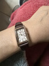 聚利時(shí)（Julius）邢菲同款手表女小眾輕奢防水方形皮帶女士石英表生日禮物送女生 高級咖【針扣皮帶款】+聯(lián)名禮盒 曬單實(shí)拍圖