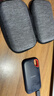 閃迪（SanDisk） Type-C接口NVMe高速SSD移動(dòng)固態(tài)硬盤(pán)E61存儲USB3.2Gen2 黑色 高速讀取1050MB/S 至尊極速卓越版2TB（送收納包） 曬單實(shí)拍圖
