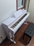 海蒂詩(shī) 電鋼琴88鍵重錘電子鋼琴兒童初學(xué)幼師專(zhuān)業(yè)成人家用數碼立式鋼琴 P-313烤漆白-藍牙-全重錘-配琴凳 曬單實(shí)拍圖