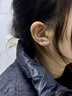 QMXDs999純銀耳釘女小巧耳飾睡覺(jué)免摘足銀耳棒養耳洞防堵針不過(guò)敏耳飾 3mm迷你2只裝+禮盒包裝 曬單實(shí)拍圖