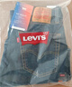 Levi's李維斯25年秋冬新款男士美式505標準直筒牛仔褲 中藍色 30 (32) 曬單實(shí)拍圖