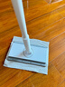妙潔靜電除塵拖把 家用一次性拖布吸塵懶人拖地神器拖地紙 【新升級夾固式】除塵拖+2包濕巾替換 曬單實(shí)拍圖