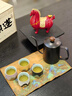 兮元記故宮文創(chuàng  )馬上有錢(qián)馬年茶杯茶具套裝送男士爸爸長(cháng)輩朋友生日禮物 朕的茶器馬年限定財聚【順遂禮盒】 送爸爸同事實(shí)用年會(huì )商務(wù)伴手禮 曬單實(shí)拍圖