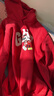 蓋璞Gap男女裝2025冬季紅色新年連帽印花抓絨衛衣美版767515 曬單實(shí)拍圖