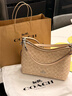 蔻馳（COACH）奧萊女士女包經(jīng)典標志LAUREL 31號流浪包單肩包斜挎包腋下包禮物 SV/沙黃色/灰褐色 曬單實(shí)拍圖