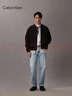 Calvin KleinJeans【復刻90系列】25春秋男士美式潮流復古ck淺藍色直筒牛仔褲 曬單實(shí)拍圖